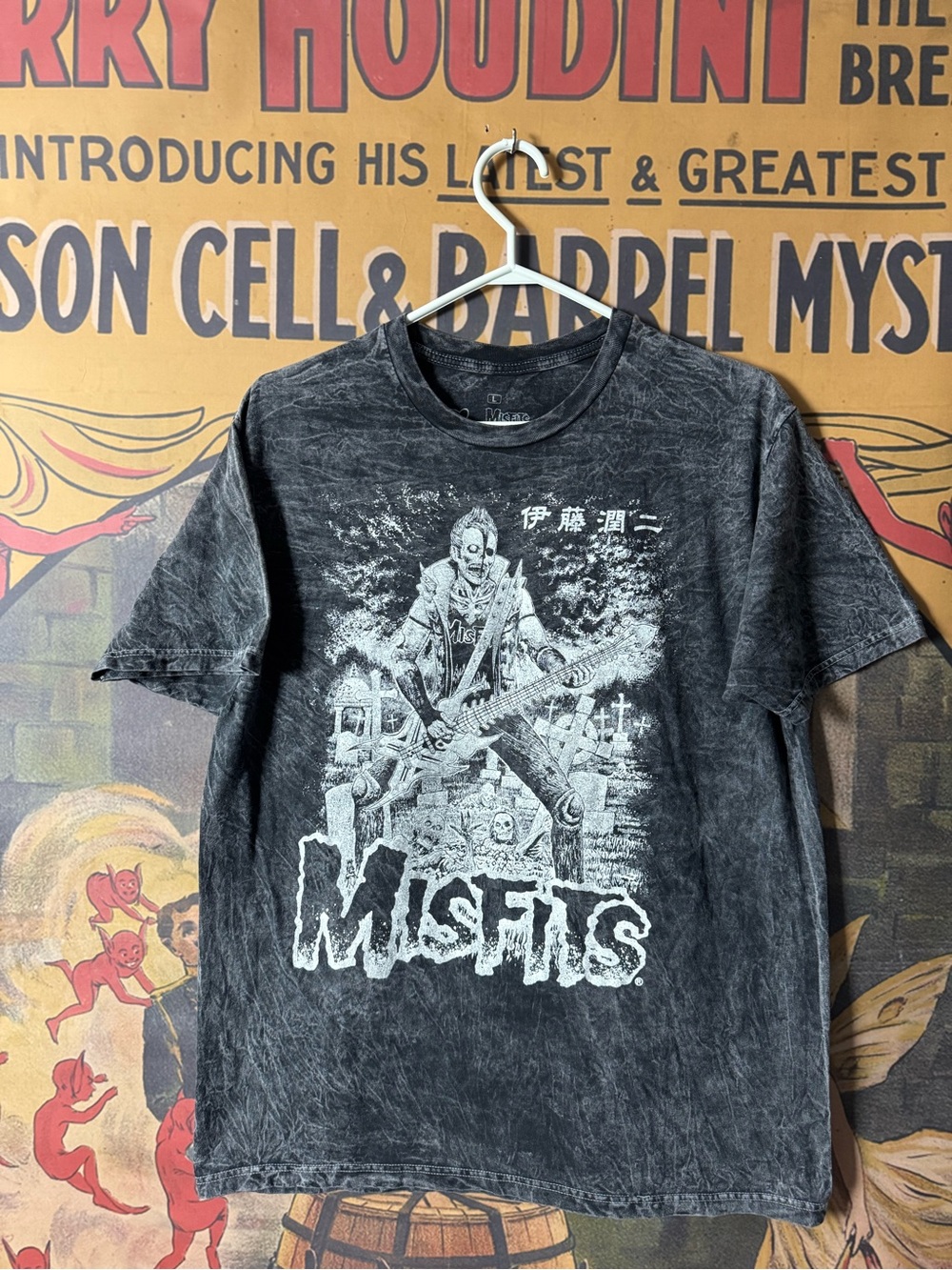 Misfits X Junji Ito Bass Wash T-Shirt